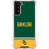 Baylor University BU Split Galaxy S21 FE Clear Case